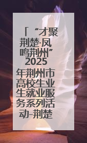 “才聚荆楚·凤鸣荆州”2025年荆州市高校生业生就业服务系列活动-荆楚就业大讲堂-就业嘉年华活动举行