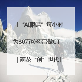 “AI眼睛”每小时为30万粒药品做CT｜雨花“创”世代