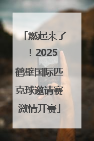 燃起来了！2025鹤壁国际匹克球邀请赛激情开赛