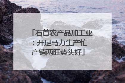石首农产品加工业：开足马力生产忙 产销两旺势头好