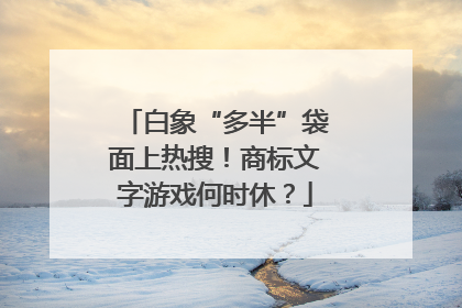 白象“多半”袋面上热搜！商标文字游戏何时休？