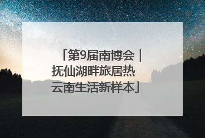 第9届南博会｜抚仙湖畔旅居热 云南生活新样本