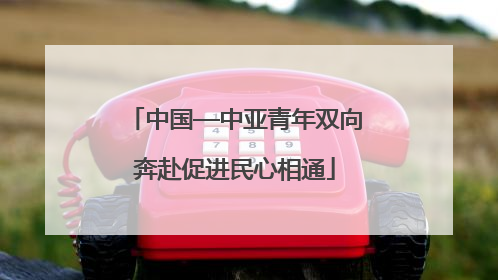 中国—中亚青年双向奔赴促进民心相通
