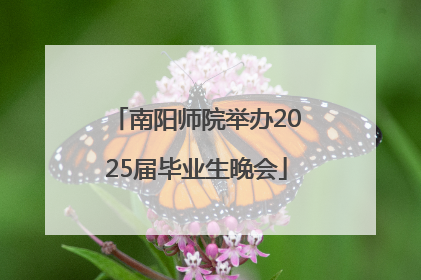 南阳师院举办2025届毕业生晚会