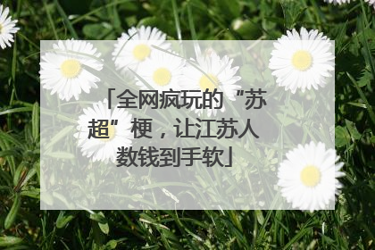 全网疯玩的“苏超”梗，让江苏人数钱到手软