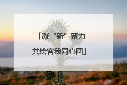凝“新”聚力 共绘客我同心圆