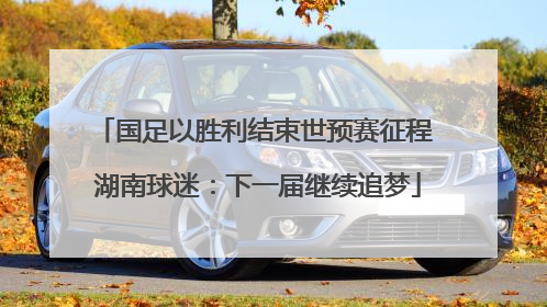 国足以胜利结束世预赛征程 湖南球迷：下一届继续追梦