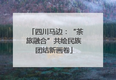 四川马边：“茶旅融合”共绘民族团结新画卷