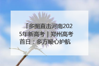 多图直击河南2025年新高考｜郑州高考首日：多方暖心护航 助力学子逐梦