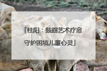 桂阳：鼓圈艺术疗愈守护困境儿童心灵