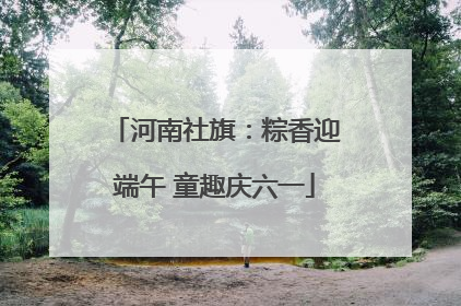 河南社旗：粽香迎端午 童趣庆六一