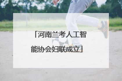 河南兰考人工智能协会妇联成立