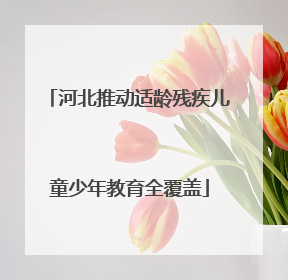 河北推动适龄残疾儿童少年教育全覆盖