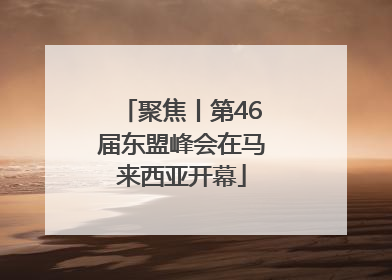 聚焦丨第46届东盟峰会在马来西亚开幕