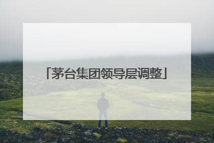 茅台集团领导层调整