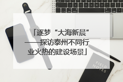 逐梦“大海新晨”——探访泰州不同行业火热的建设场景