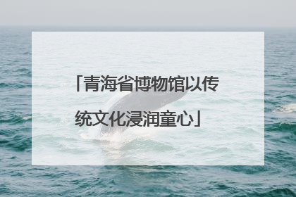 青海省博物馆以传统文化浸润童心