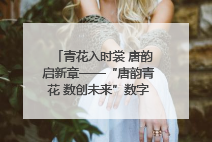 青花入时裳 唐韵启新章——“唐韵青花 数创未来”数字文创设计大赛启幕