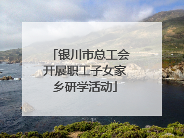 银川市总工会开展职工子女家乡研学活动