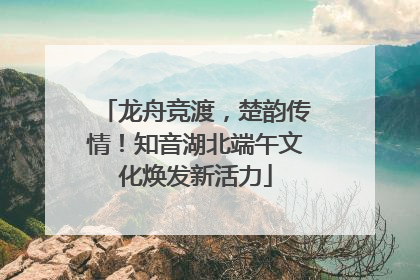 龙舟竞渡，楚韵传情！知音湖北端午文化焕发新活力