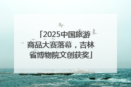 2025中国旅游商品大赛落幕，吉林省博物院文创获奖