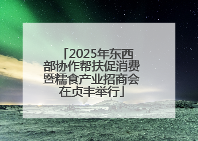 2025年东西部协作帮扶促消费暨糯食产业招商会在贞丰举行