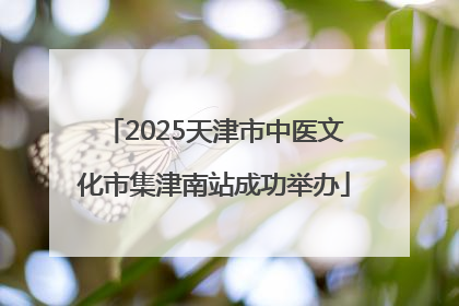 2025天津市中医文化市集津南站成功举办