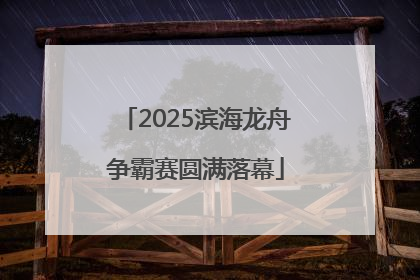 2025滨海龙舟争霸赛圆满落幕